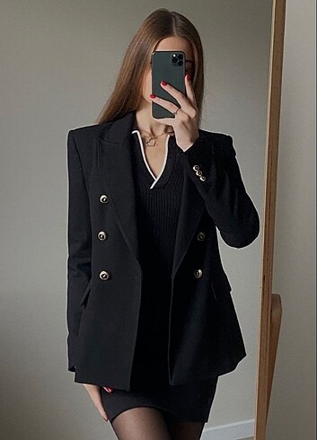 Pull and Bear Blazer Ceket