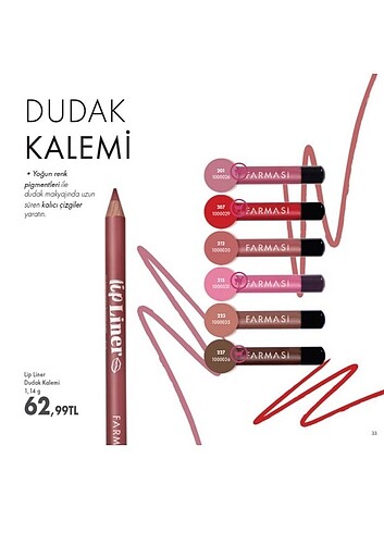 Dudak kalemleri 