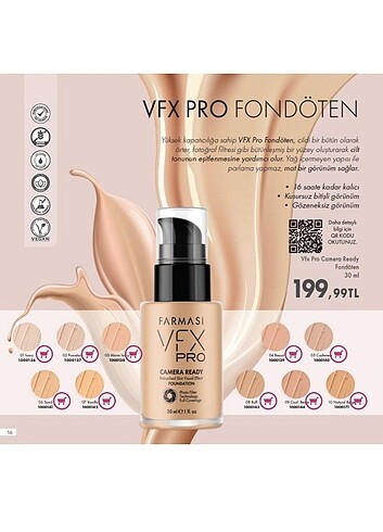 VFX Pro fondöten