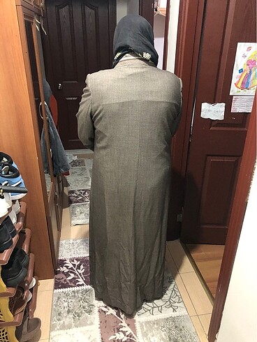 50 Beden gri Renk Pardüsü