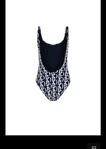 Lacivert Desenli Kadın Mayo - Görsel 2