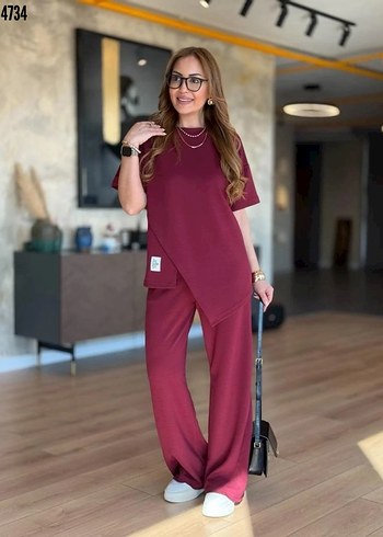 Bordo Salaş takım ( indirimli ürün son fiyat ) - Görsel 2