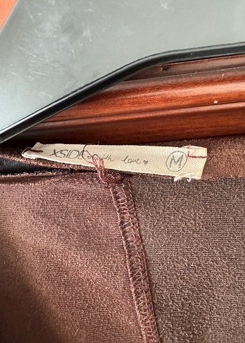 LC Waikiki Püsküllü Kahverengi Süet Kadın Ceket