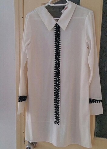 Yelekli tesettür tunik - Görsel 3