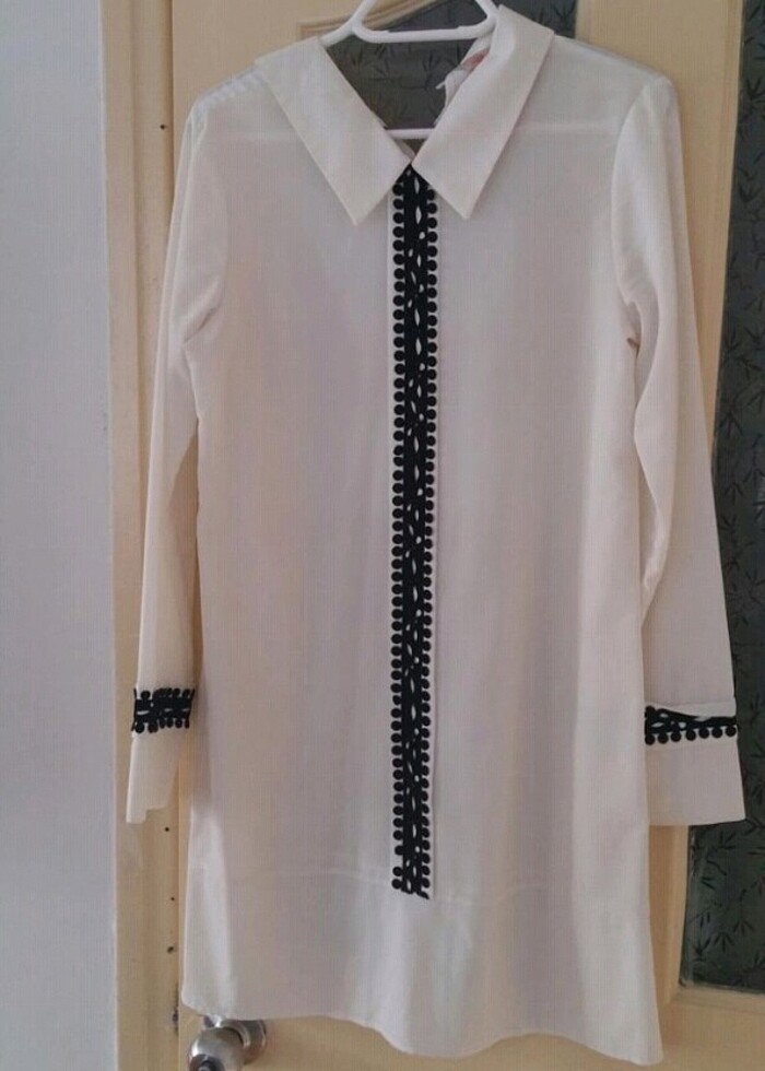 Yelekli tesettür tunik - Görsel 3