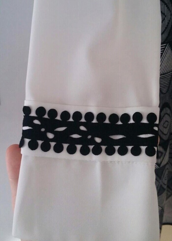 Yelekli tesettür tunik - Görsel 5