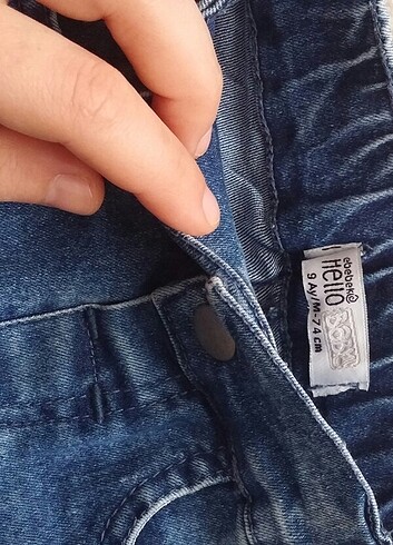 Kız bebek jean pantolon - Görsel 3