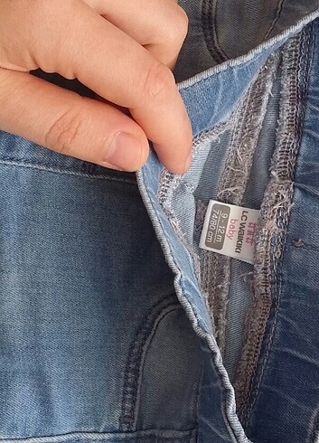 Kız bebek jean pantolon - Görsel 2