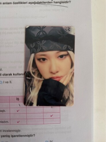 Rose photocard