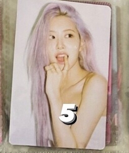 Blackpink fotocard
