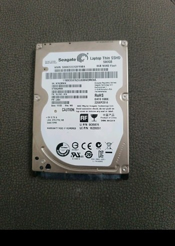 Lenovo Laptop hard disk
