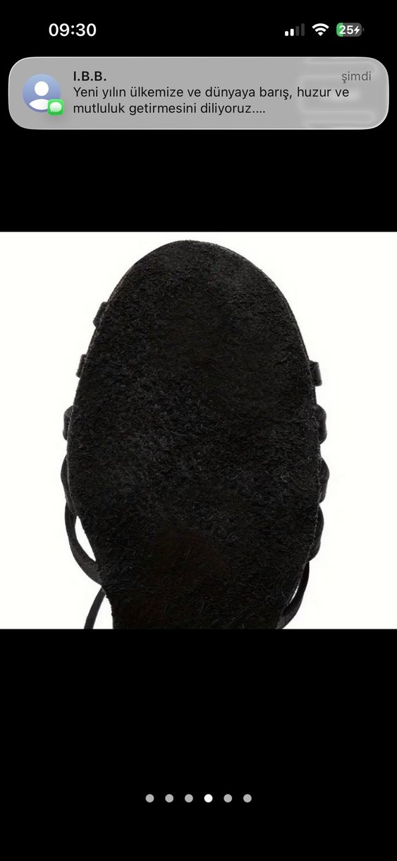 Siyah Tokalı İnce Topuklu Kadın Dans Ayakkabısı - Görsel 4