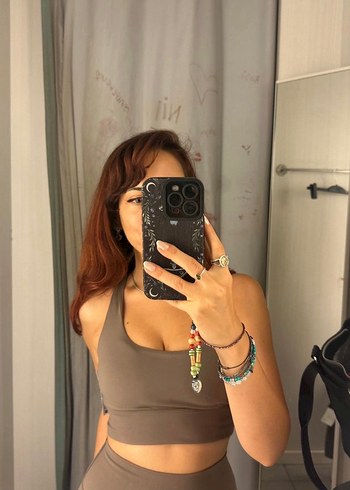 H&M Camel Kadın Tayt - Günlük Şıklık - Görsel 3