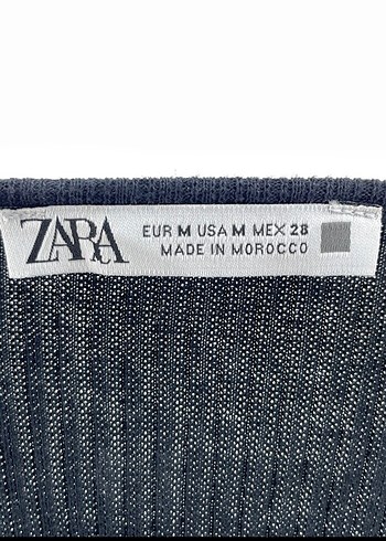 Siyah V Yaka Kemerli Kadın Bluz - Görsel 2