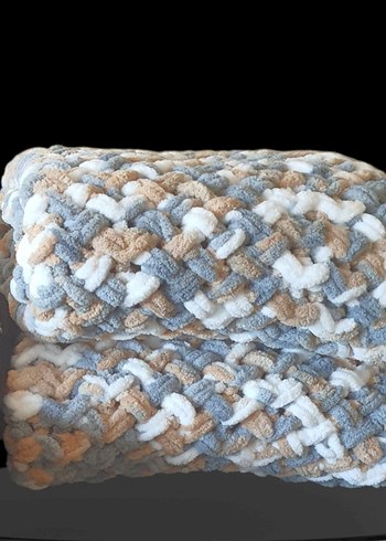 çift kişilik peluş battaniye