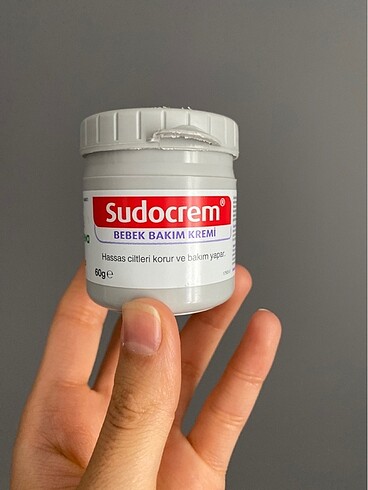 Az kullanılmış Sudocrem ve Tetagil