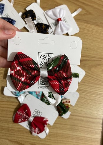 Renkli Bağlamalı Fiyonk Tokaları - Görsel 2