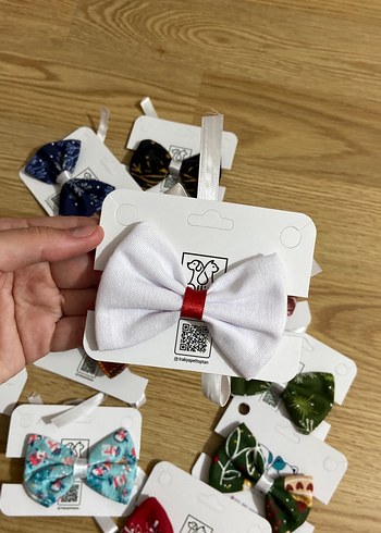 Renkli Bağlamalı Fiyonk Tokaları - Görsel 5