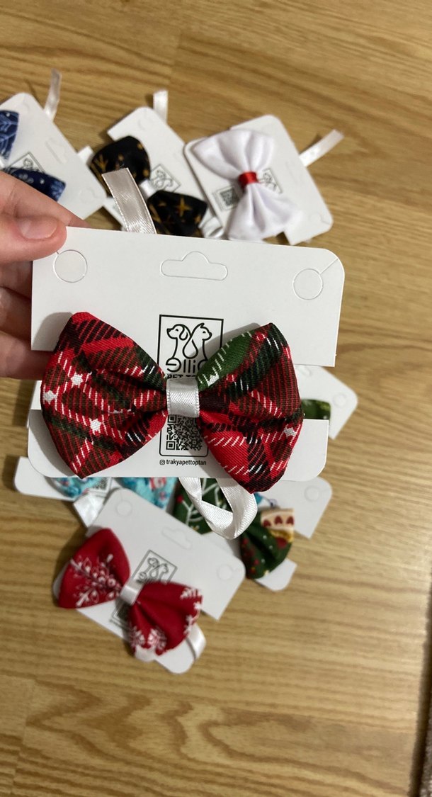 Renkli Bağlamalı Fiyonk Tokaları - Görsel 2