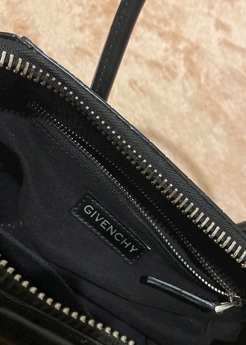 Siyah Deri Yılan Desenli Buckle'lı Kadın Çanta - Görsel 7