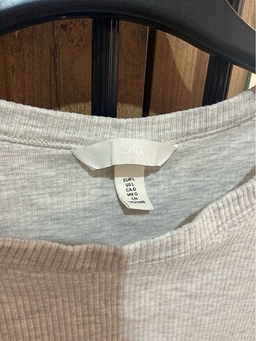 H&M HM marka gri t shirt