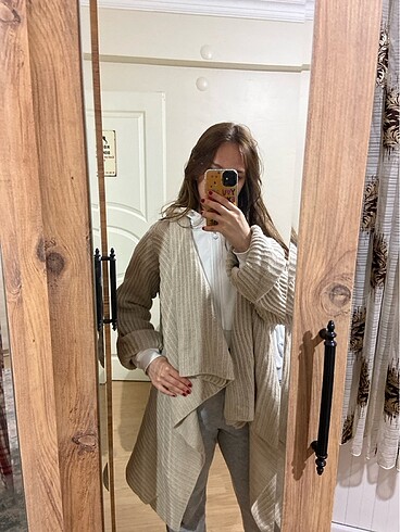 Massimo dutti uzun hırka m beden