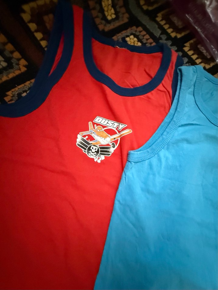 Renkli Baskılı Erkek Çocuk Atlet - Görsel 2