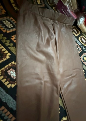 Kız Çocuk Deri Tayt - Görsel 4