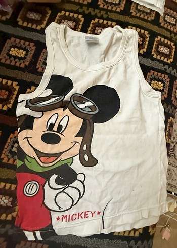 Mickey Mouse Çocuk Tshirt - Görsel 3