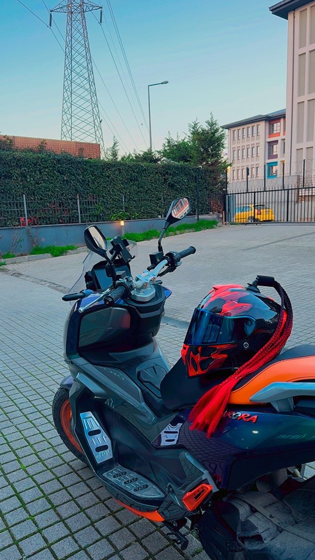 Motorsiklet Kask için Saç Örgü - Görsel 4