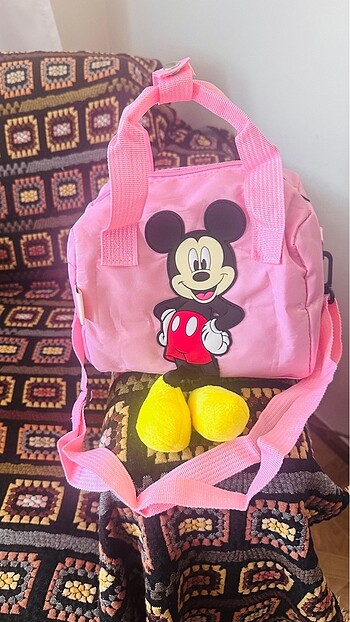 Beden Mickey Mouse Bayan Kol Çantası