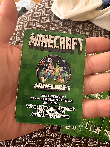 Minecraft Oyun Kartları - Görsel 4