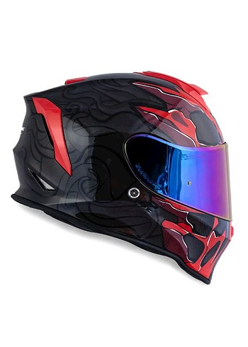 Bay bayan Motorsiklet Kask - Görsel 2
