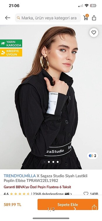 Trend elbise