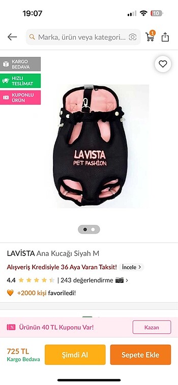 m Beden siyah Renk Kedi köpek anakucağı taşıma çantası