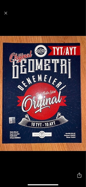 orijinal yayınları geometri deneme