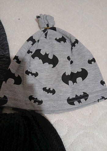 Erkek Örgü Bere Seti - Gri ve Siyah - Görsel 4