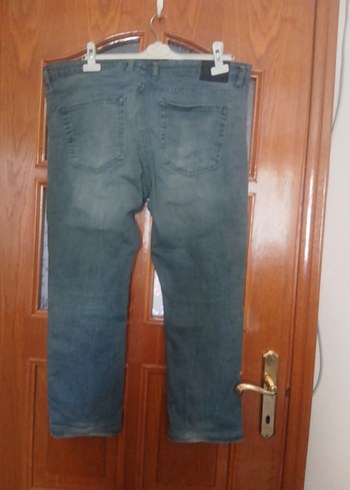 38 Beden gri Renk Gri erkek Pantolon, Kemerli, Normal Boy