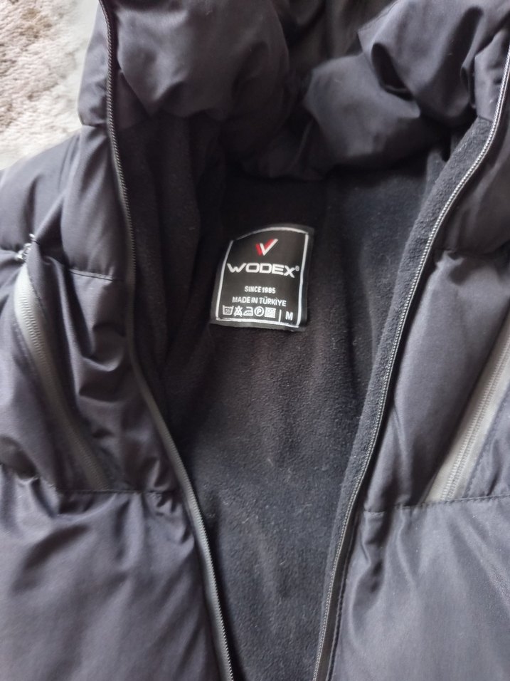 Erkek Siyah Kapüşonlu Kış Montu - Görsel 5