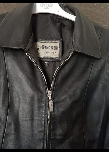 American Vintage Siyah deri ceket