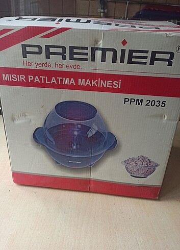 Premier mısır patlatma makinası PPM 2035