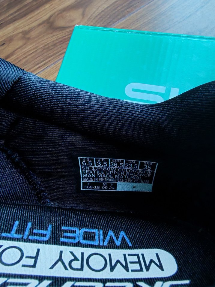 Skechers memory foam wide fit - Görsel 3