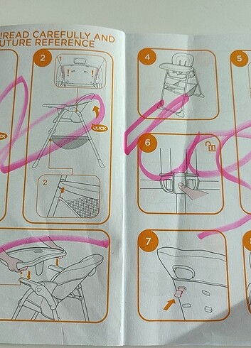 Joie mimzy snacker mama sandalyesi - Görsel 11