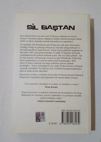 Sil Baştan - Ken Grimwood Roman - Görsel 2