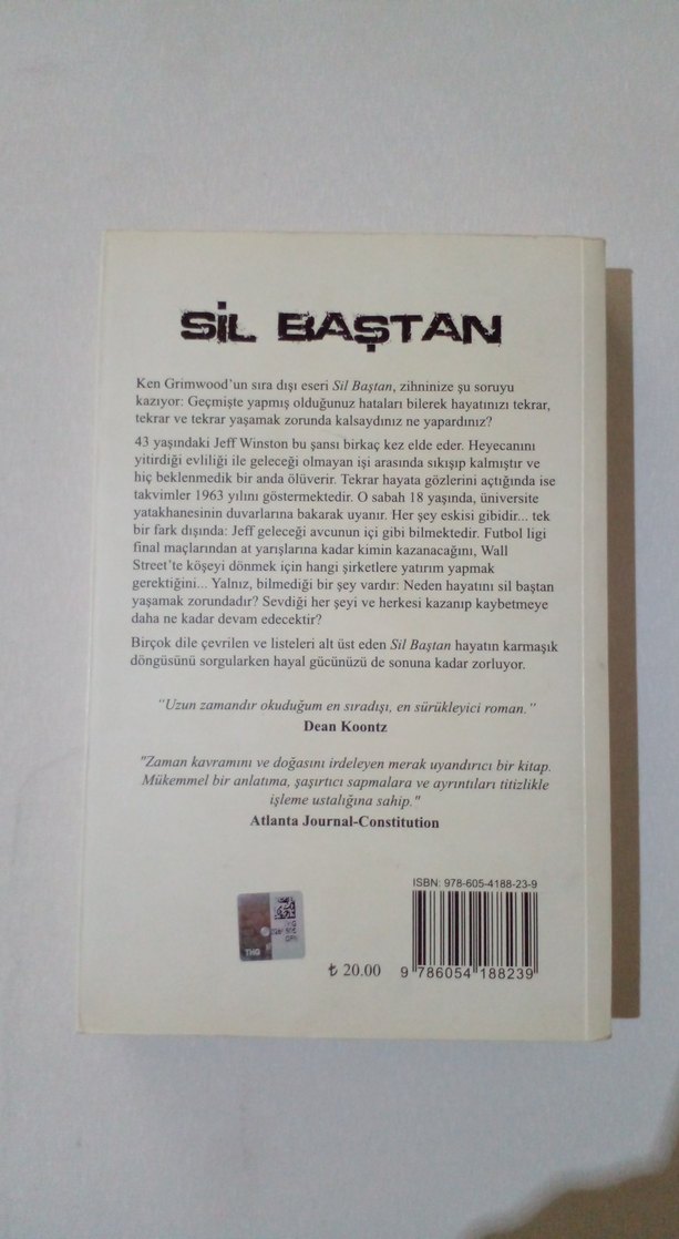 Sil Baştan - Ken Grimwood Roman - Görsel 2