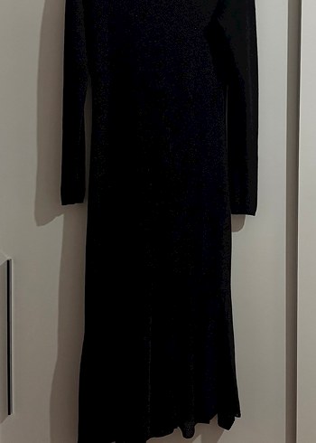 Network Astarlı Simli Uzun Elbise - Görsel 4