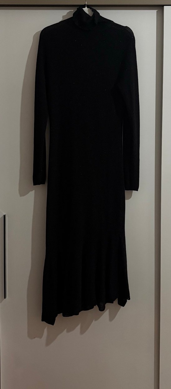 Network Astarlı Simli Uzun Elbise - Görsel 4