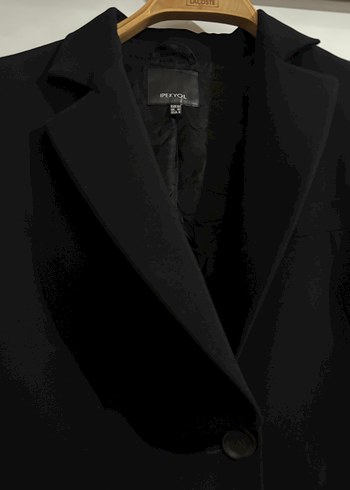 İpekyol Siyah Düğmeli Kadın Blazer Ceket - Görsel 4