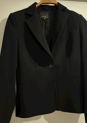 İpekyol Siyah Düğmeli Kadın Blazer Ceket - Görsel 6