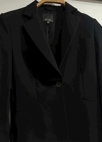 İpekyol Siyah Düğmeli Kadın Blazer Ceket - Görsel 2